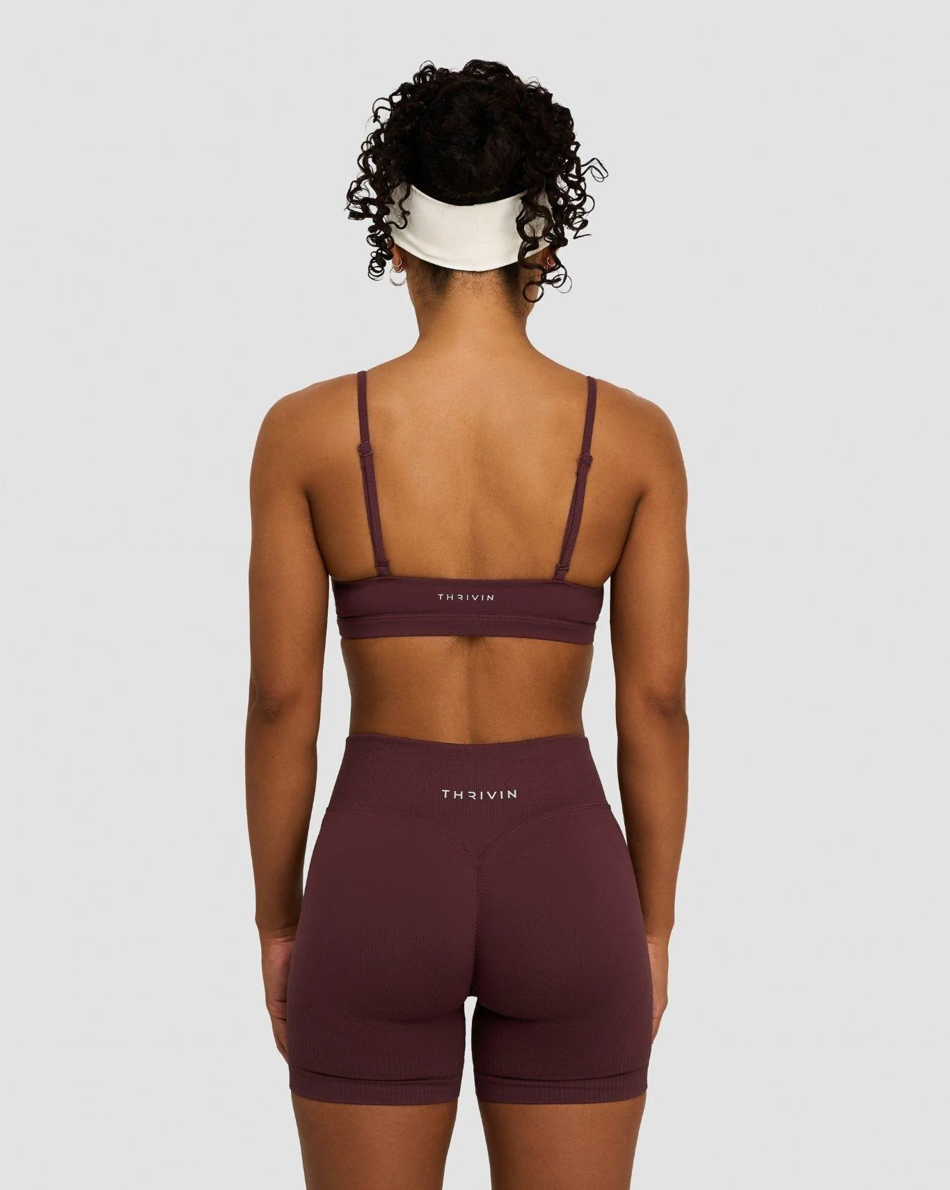 Elevate⢠Sculpting Seamless Scoop Neck Bra | Dark Mauve - Image 4