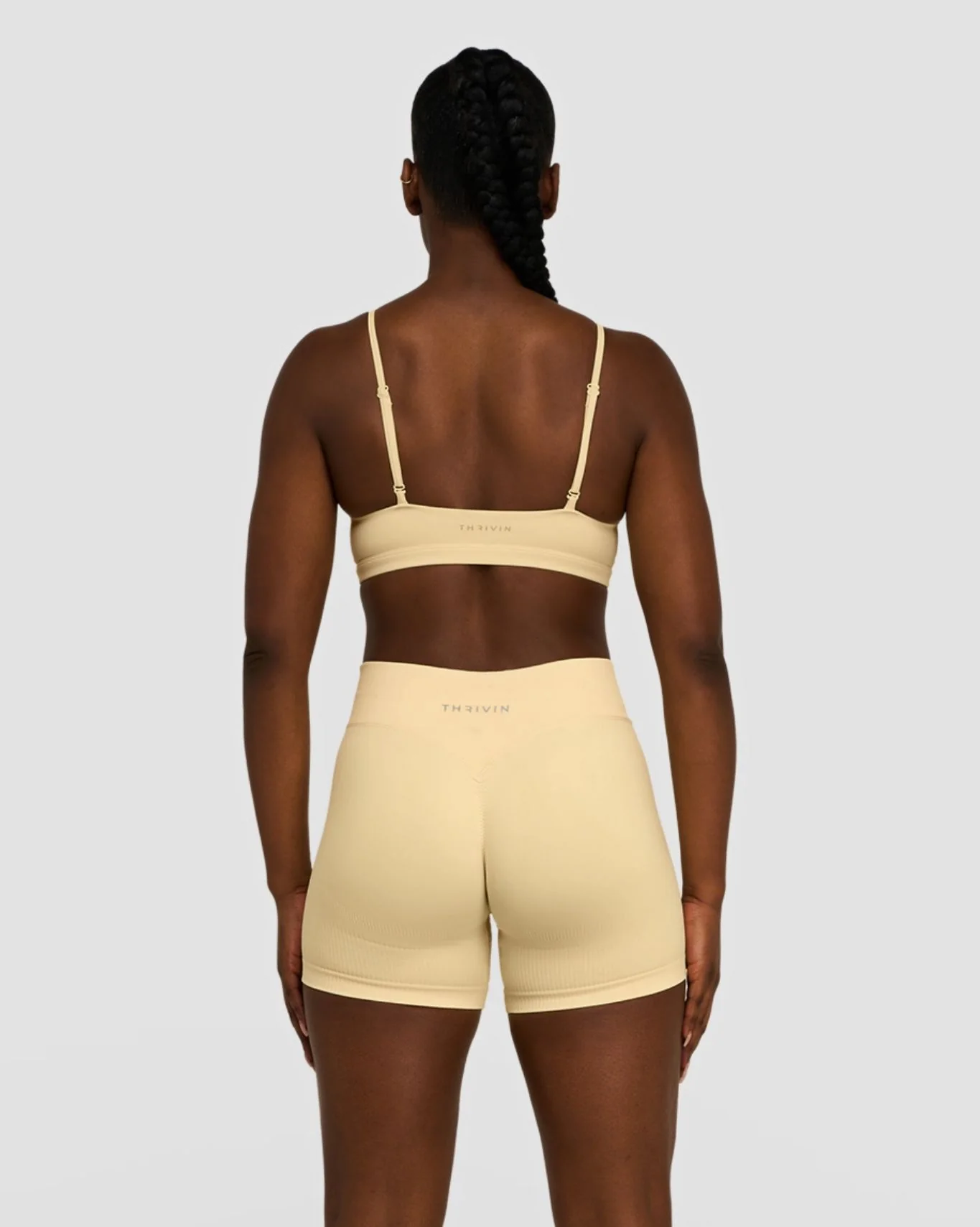 Elevate™ Sculpting Seamless Scoop Neck Bra | Golden Butter - Image 2