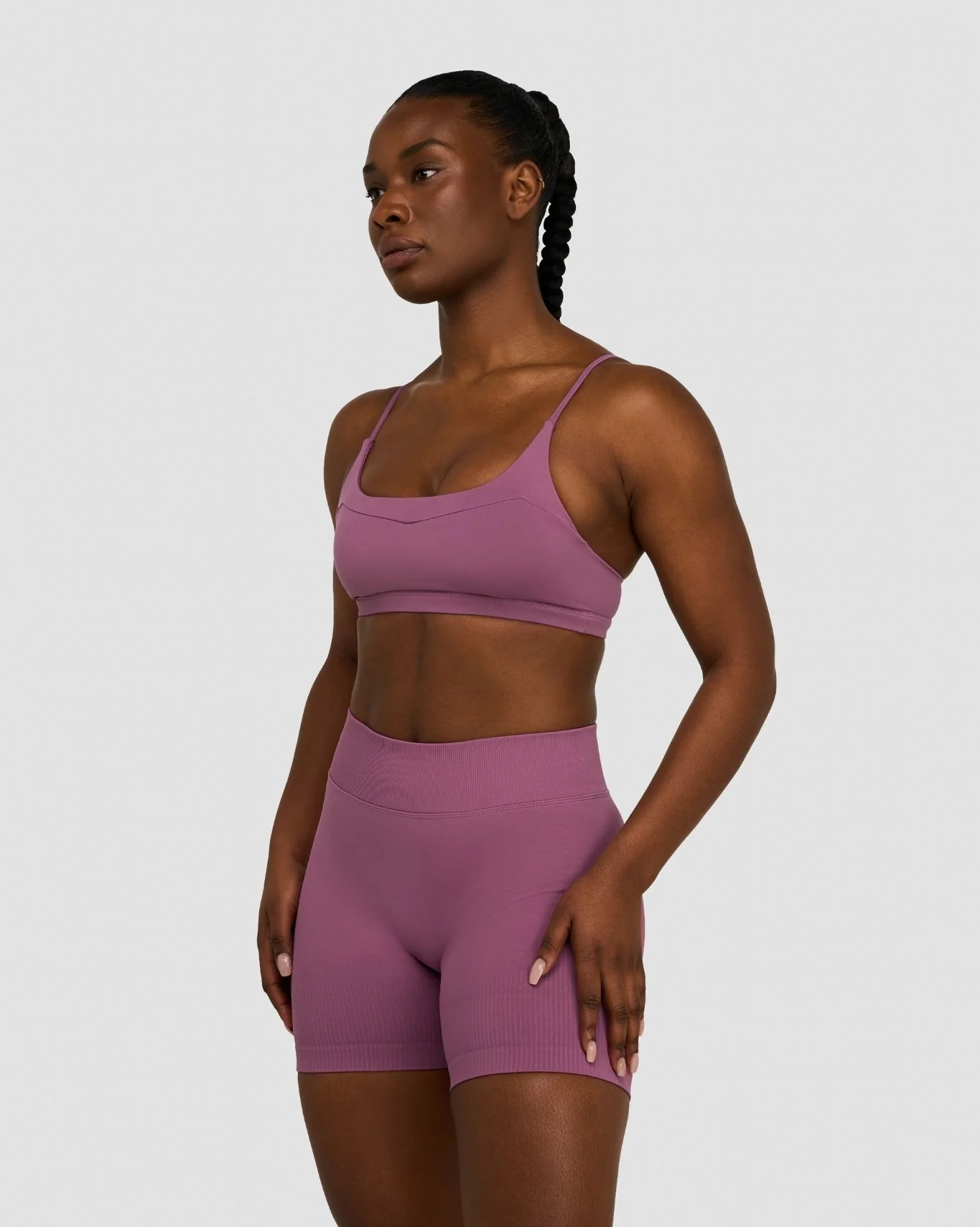 Elevate™ Sculpting Seamless Scoop Neck Bra | Orchid Mauve - Image 4