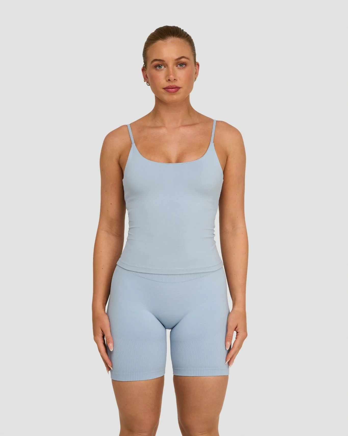 Elevate⢠Sculpting Seamless Scoop Neck Cami | Blue Haze - Image 5