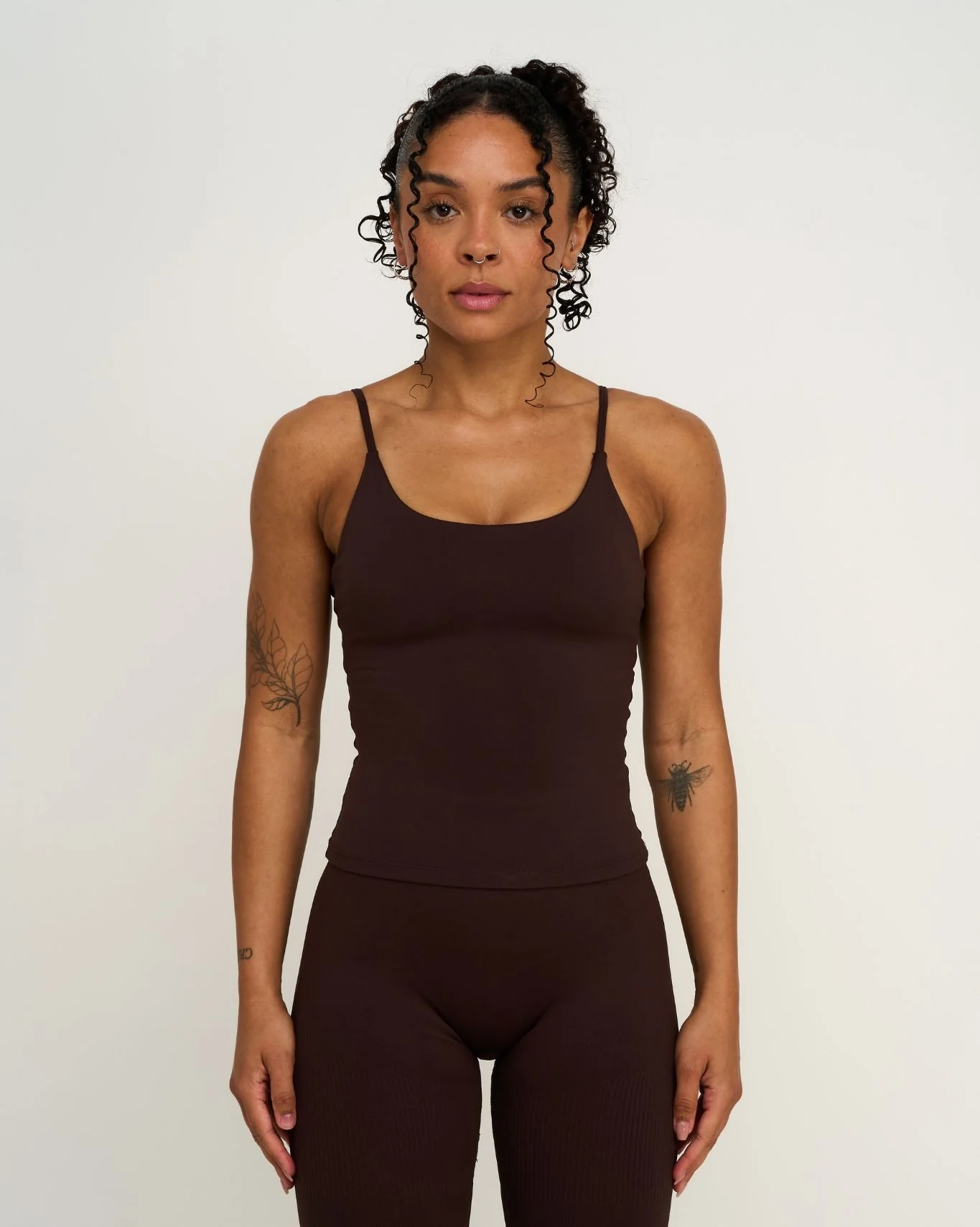 Elevate™ Sculpting Seamless Scoop Neck Cami | Coffee - Image 4