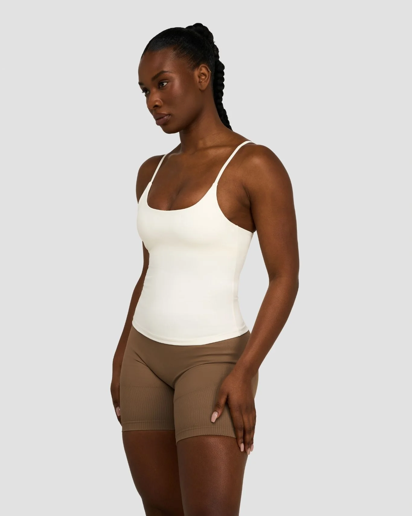 Elevate™ Sculpting Seamless Scoop Neck Cami | Cream - Image 5
