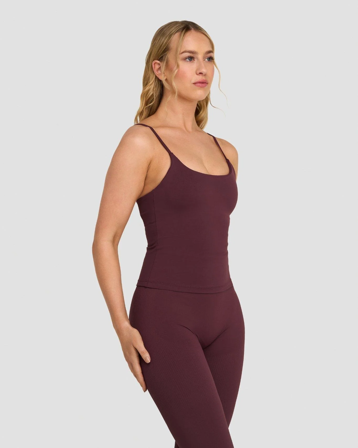 Elevate⢠Sculpting Seamless Scoop Neck Cami | Dark Mauve