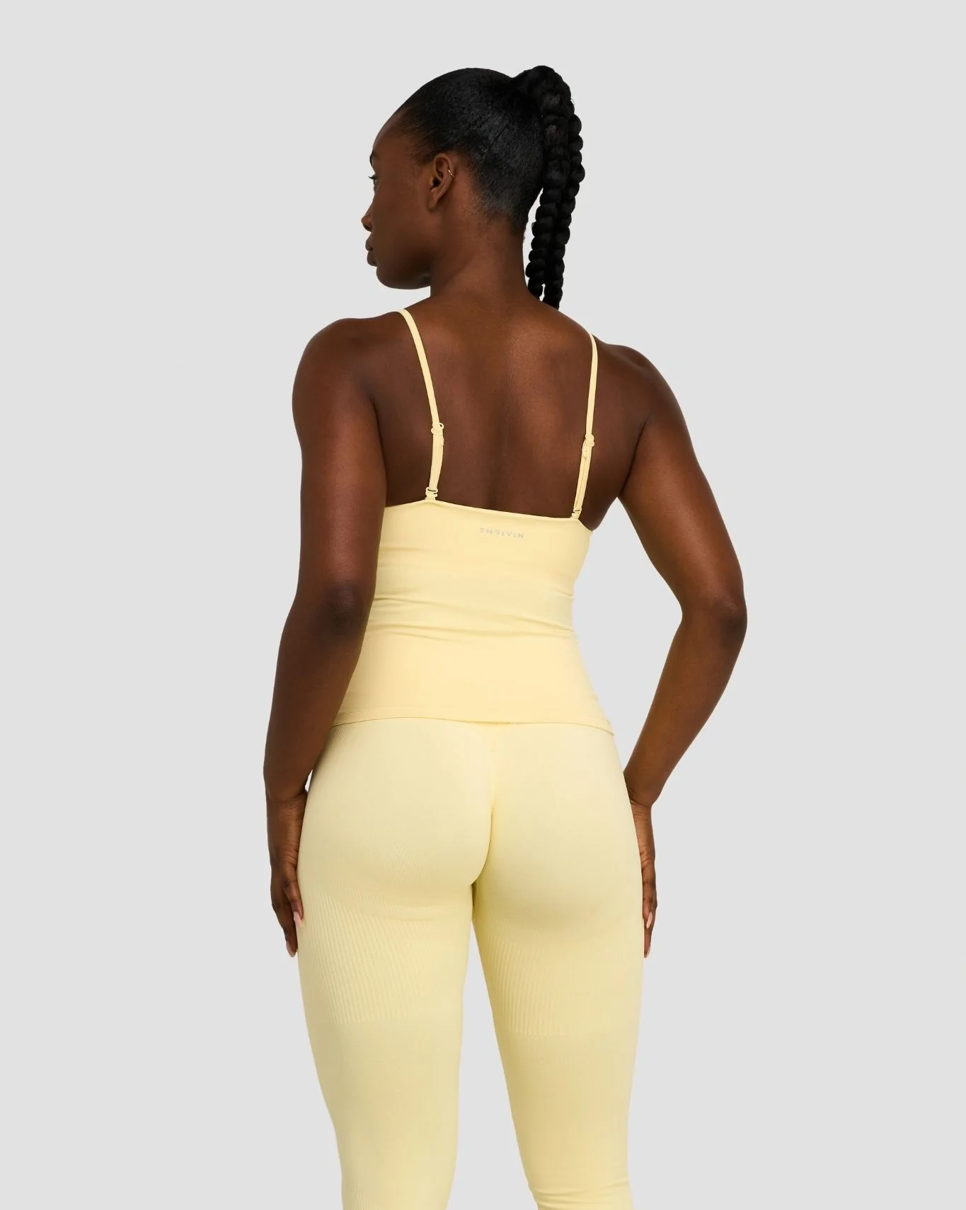 Elevate™ Sculpting Seamless Scoop Neck Cami | Golden Butter - Image 2