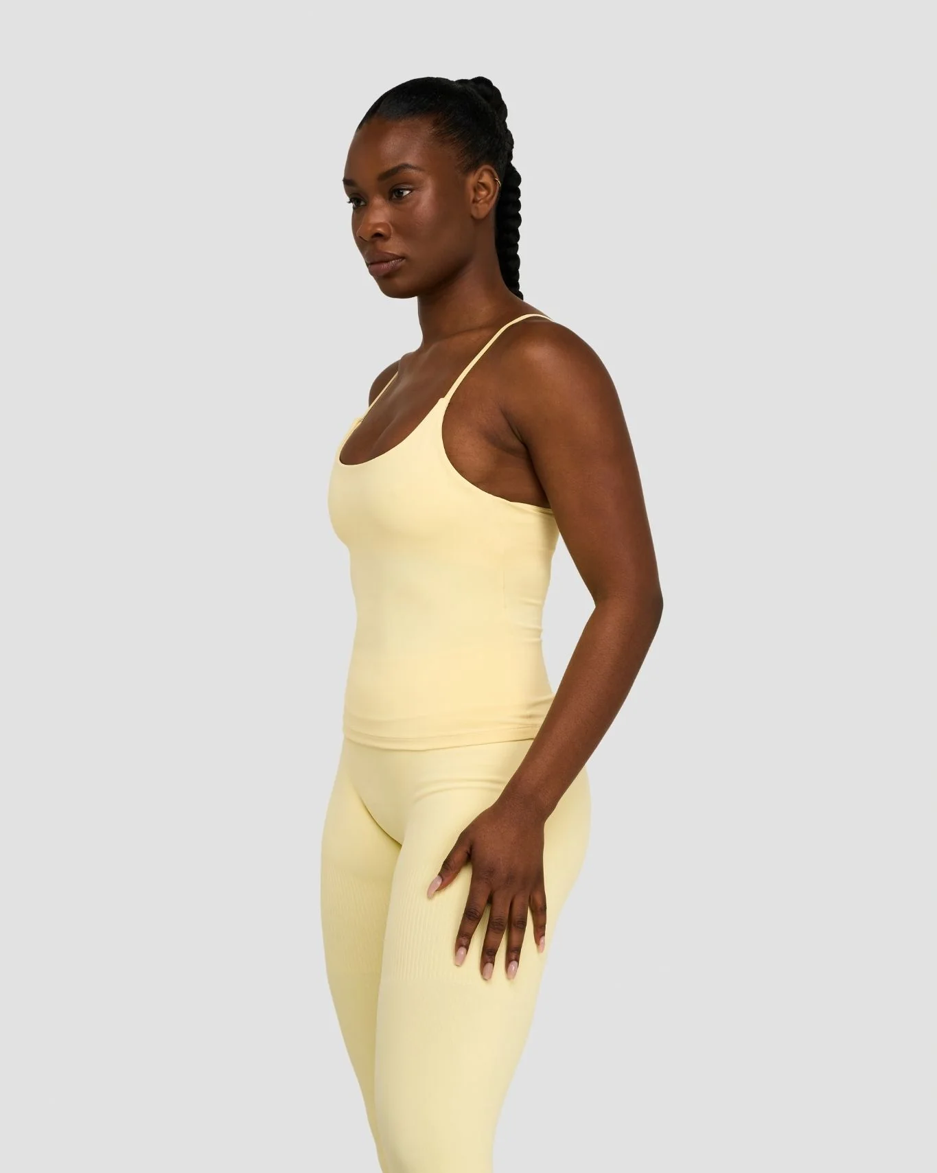 Elevate™ Sculpting Seamless Scoop Neck Cami | Golden Butter - Image 3