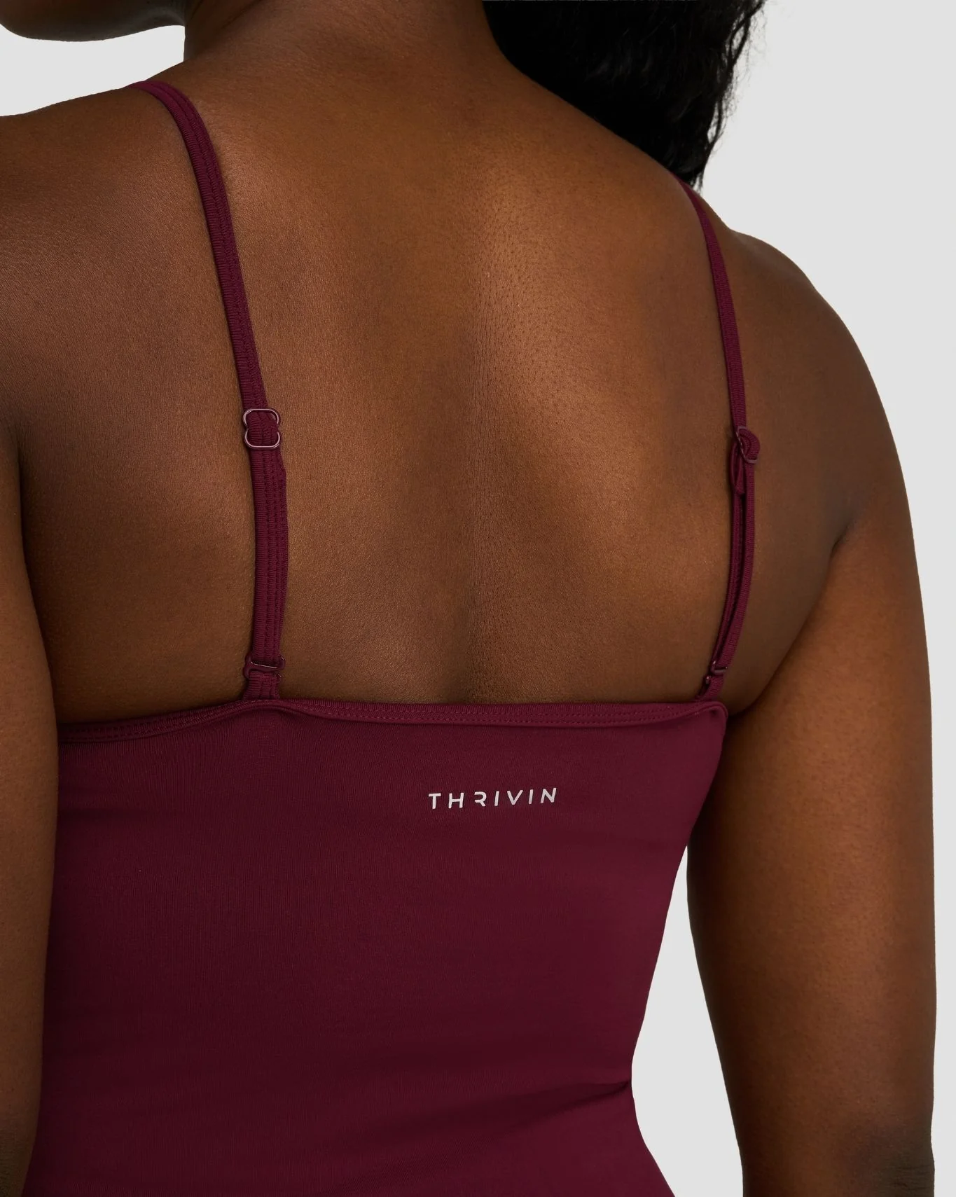 Elevate™ Sculpting Seamless Scoop Neck Cami | Merlot - Image 4