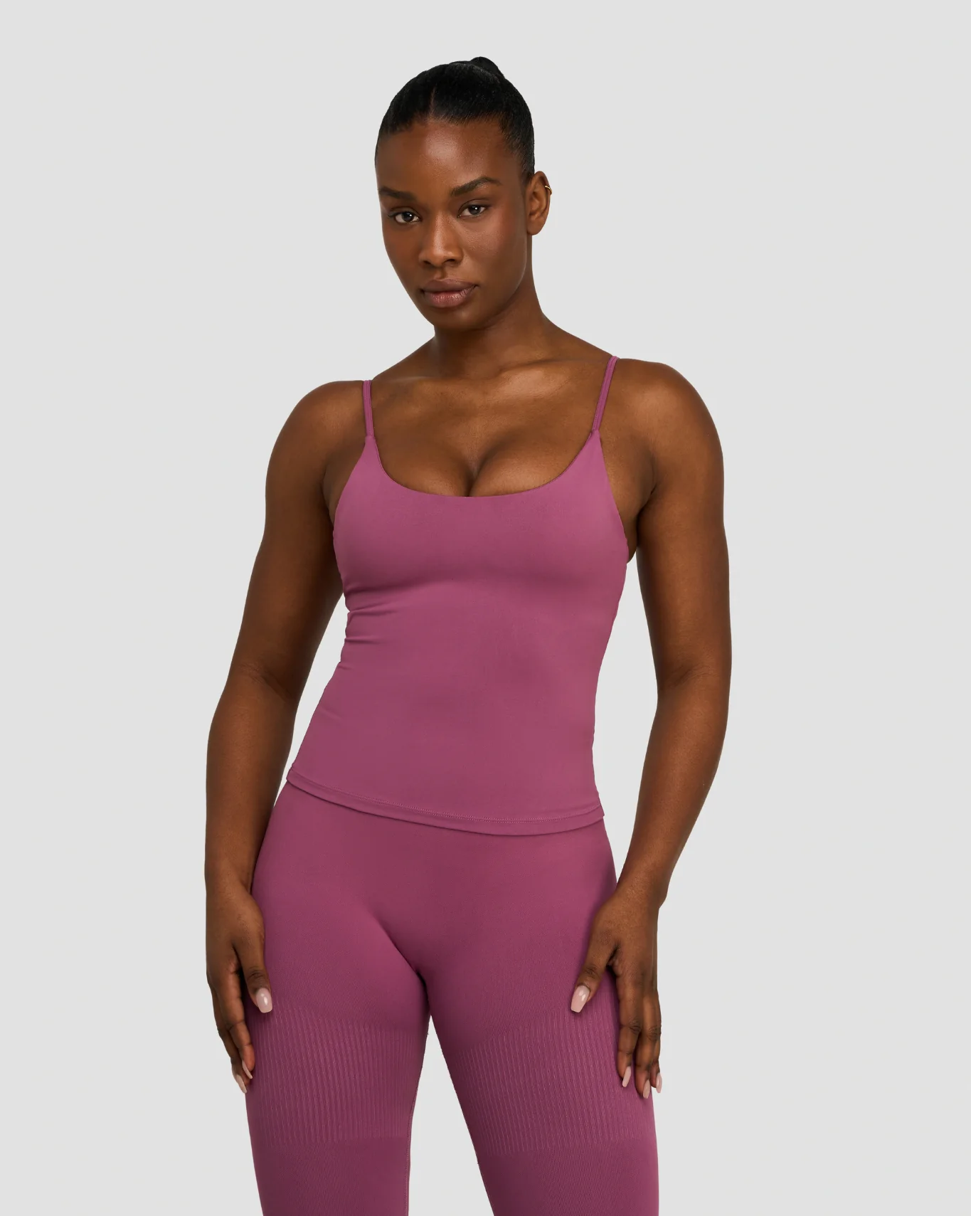 Elevate™ Sculpting Seamless Scoop Neck Cami | Orchid Mauve - Image 4