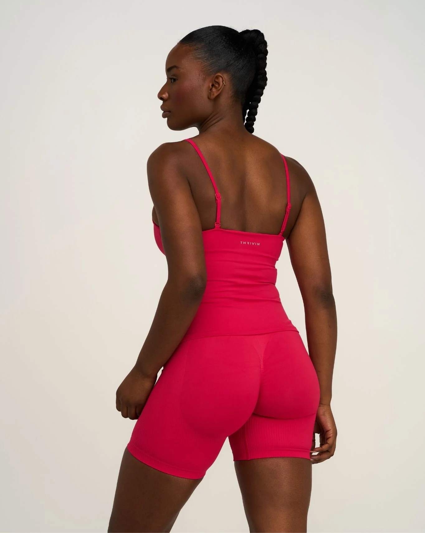 Elevate™ Sculpting Seamless Scoop Neck Cami | Strawberry - Image 2
