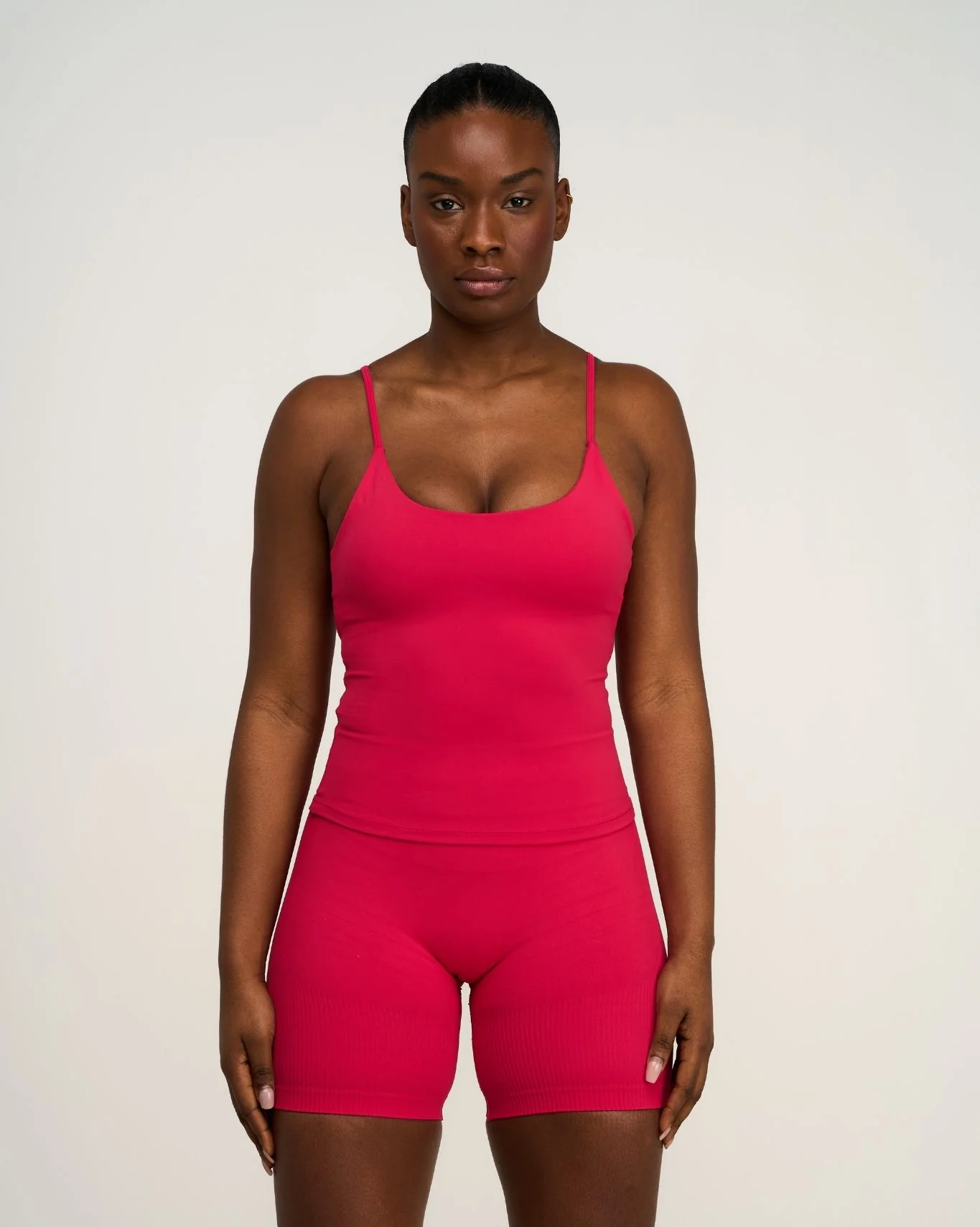 Elevate™ Sculpting Seamless Scoop Neck Cami | Strawberry - Image 3