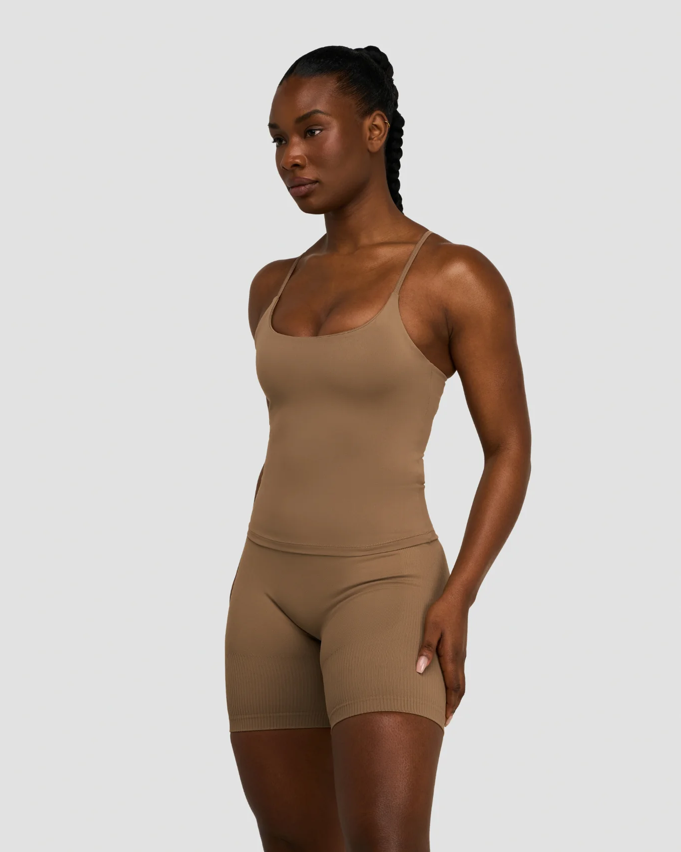 Elevate⢠Sculpting Seamless Scoop Neck Cami | Toffee - Image 3