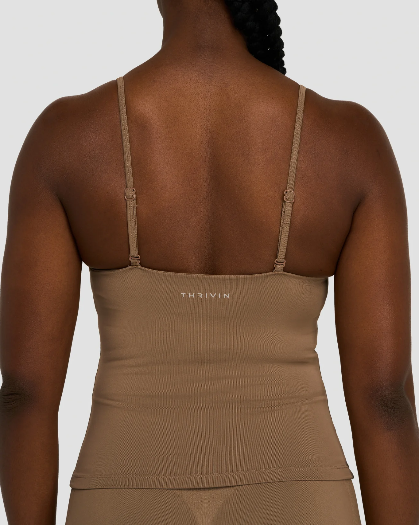 Elevate⢠Sculpting Seamless Scoop Neck Cami | Toffee - Image 5