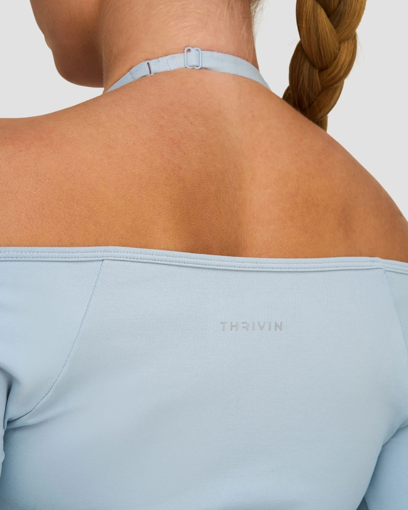 Elevate⢠Sculpting Seamless V-Neck Top | Blue Haze - Image 6