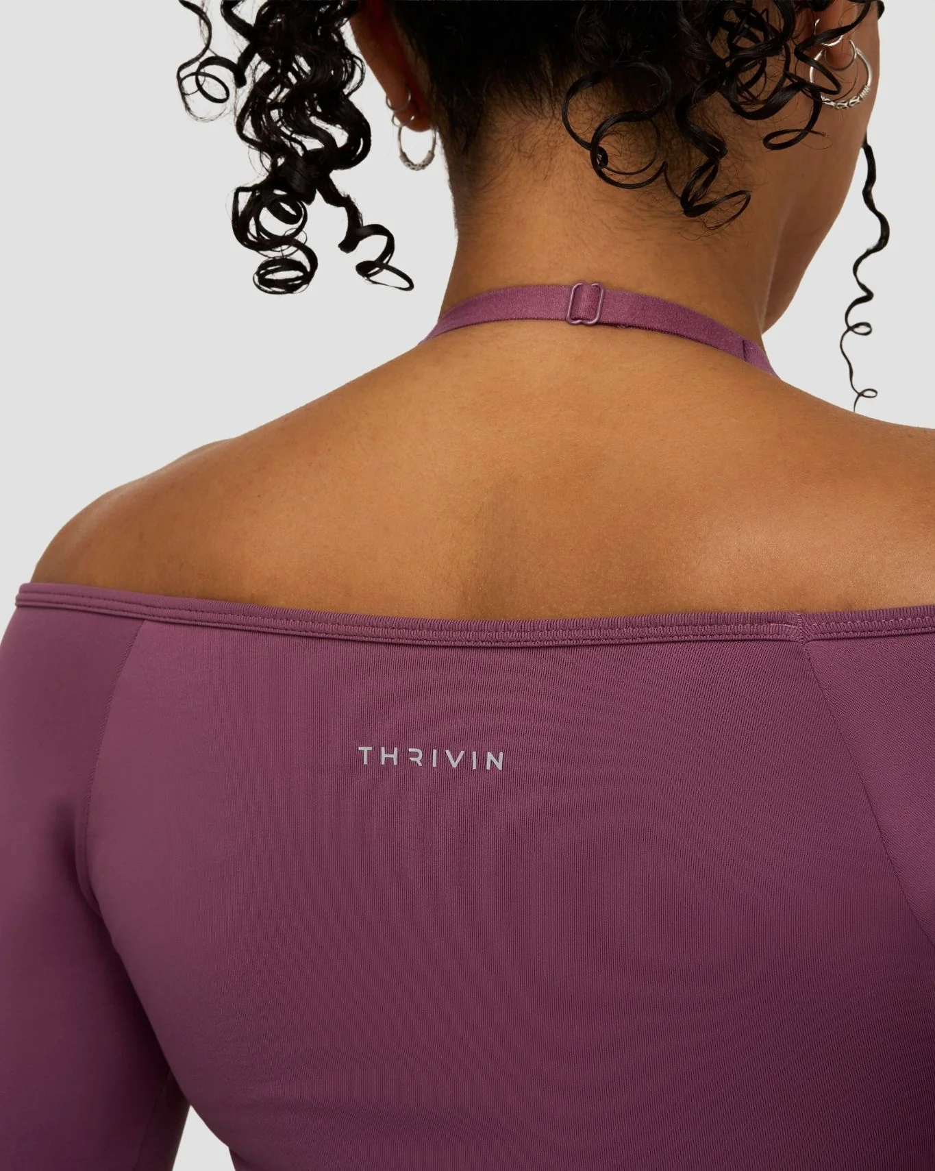 Elevate⢠Sculpting Seamless V-Neck Top | Orchid Mauve - Image 4