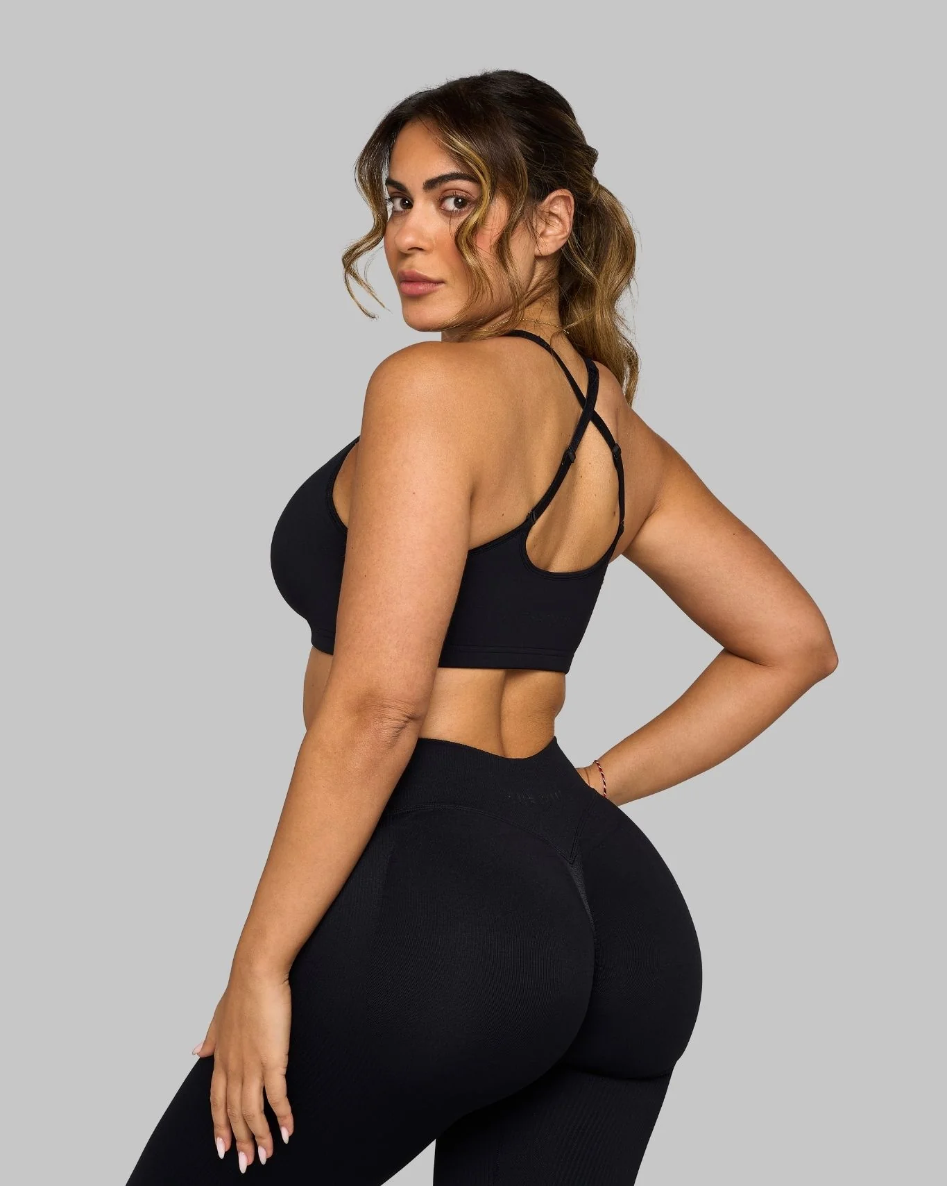 Elevate⢠Sweetheart Impact Bra | Night Black - Image 5