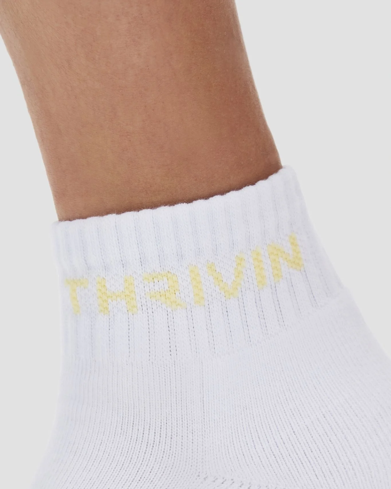 THRIVIN Mid Socks | Golden Butter - Image 3