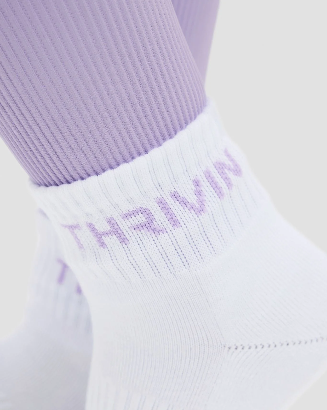 THRIVIN Mid Socks | Lilac - Image 3